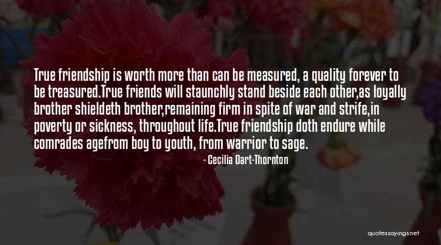 Beside Each Other Quotes By Cecilia Dart-Thornton