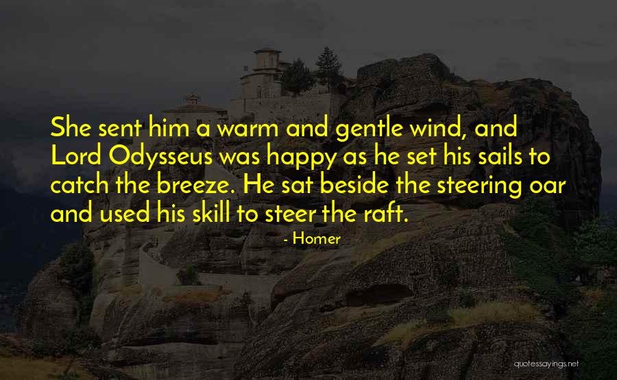 Beside The Sea Quotes By Homer