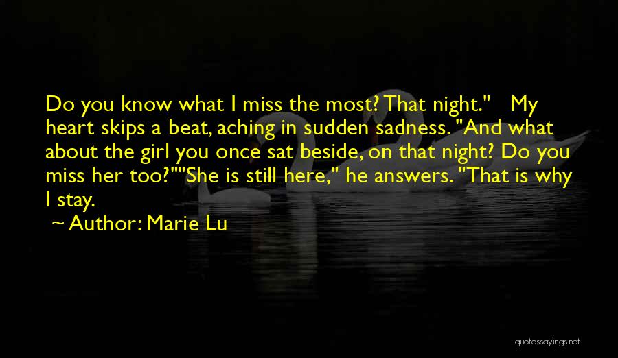 Beside You Love Quotes By Marie Lu