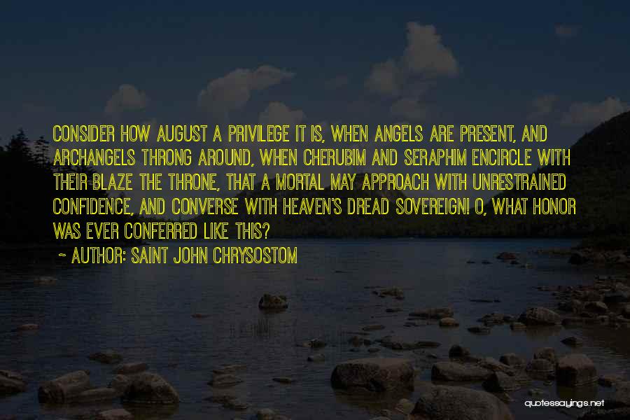 Besim Tibuk Quotes By Saint John Chrysostom