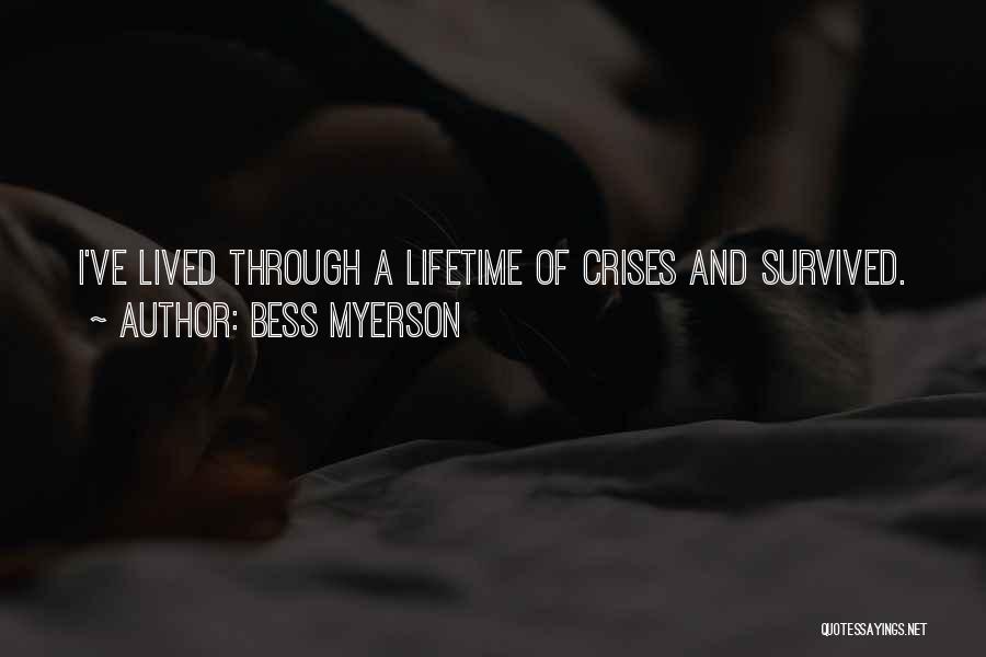 Bess Myerson Quotes 433156