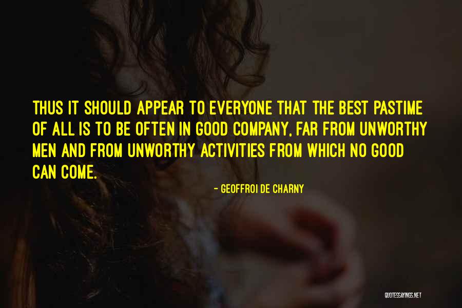 Besserman Trust Quotes By Geoffroi De Charny Besserman Trust Quotes By Geoffroi De Charny
