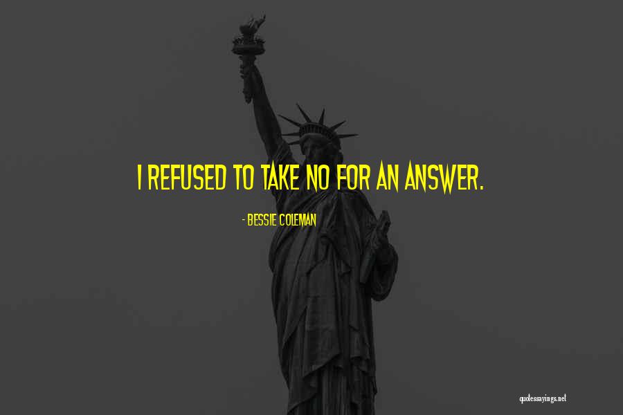 Bessie Coleman Quotes 923759