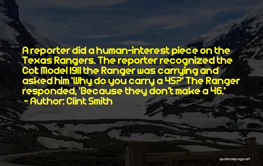 Best 1911 Quotes By Clint Smith