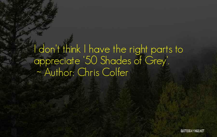 Best 50 Shades Of Grey Quotes By Chris Colfer