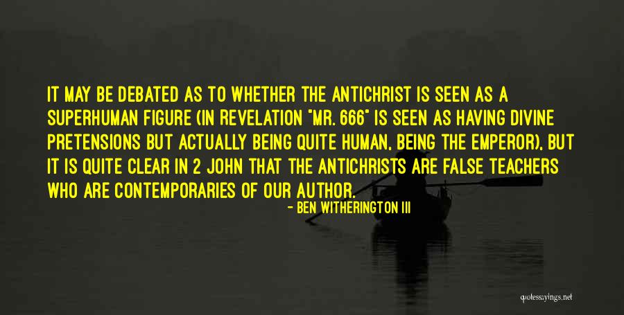 Best 666 Quotes By Ben Witherington III Best 666 Quotes By Ben Witherington III