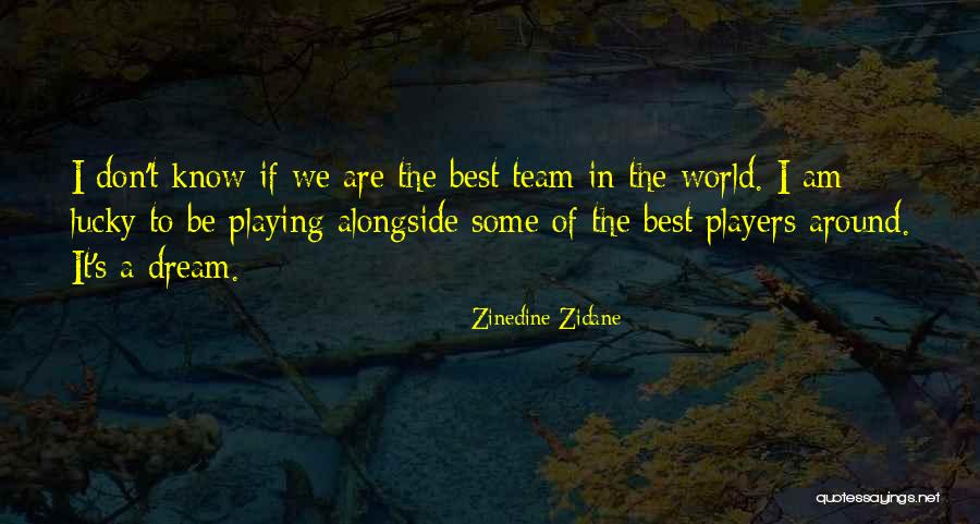 Best A Team Quotes By Zinedine Zidane Best A Team Quotes By Zinedine Zidane