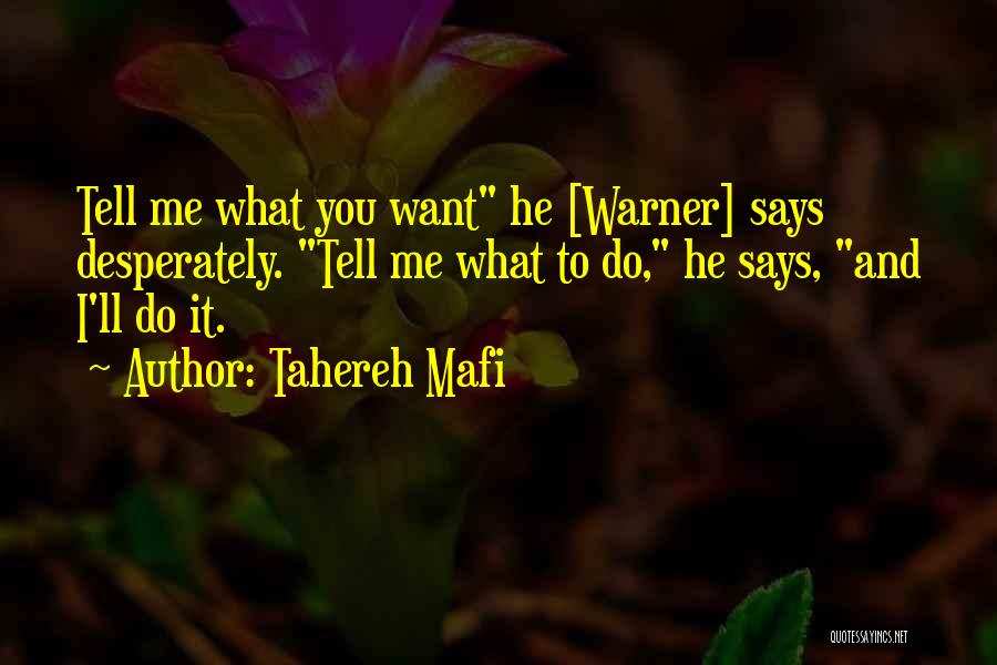 Best Aaron Warner Quotes By Tahereh Mafi