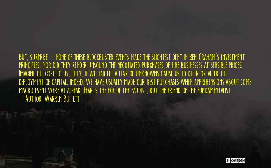 Best About Us Quotes By Warren Buffett
