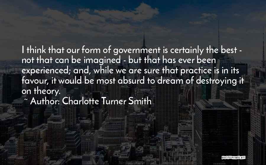 Best Absurd Quotes By Charlotte Turner Smith