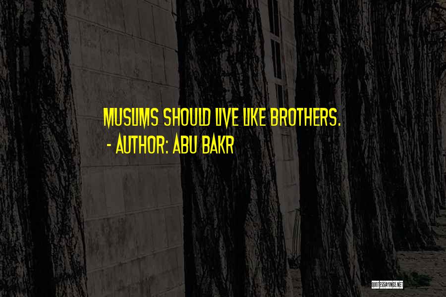 Best Abu Bakr Quotes By Abu Bakr