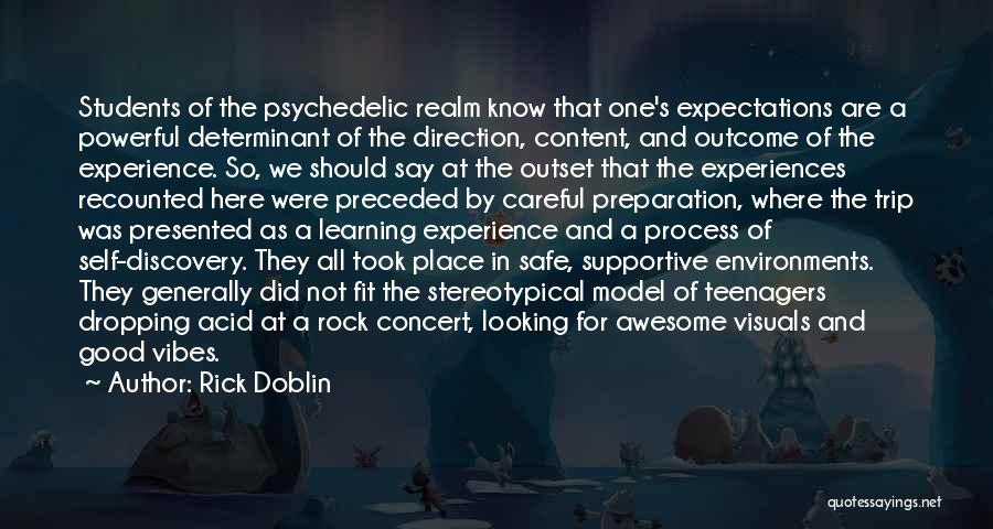 Best Acid Trip Quotes By Rick Doblin