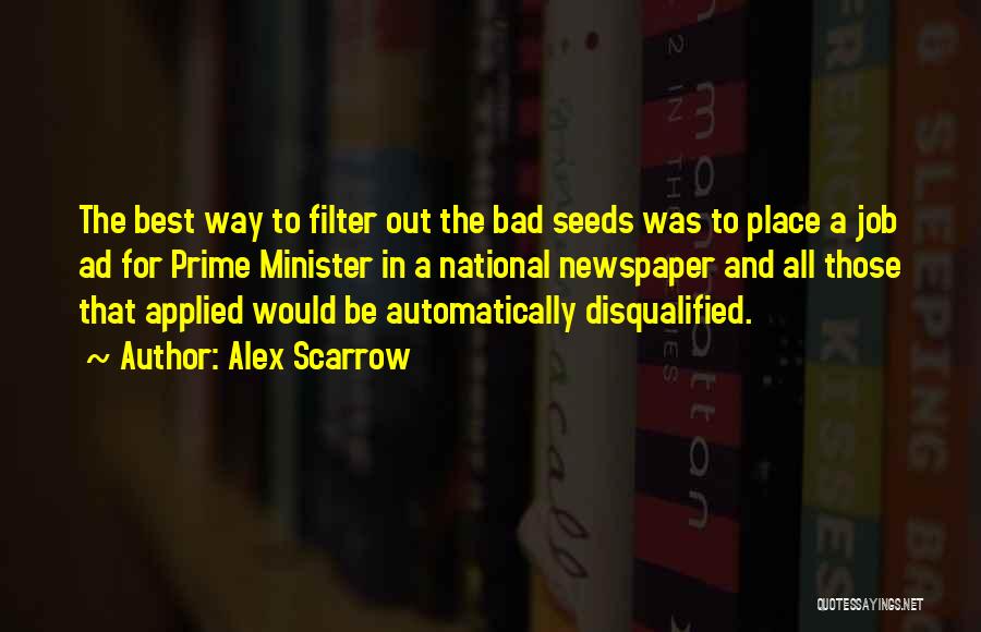 Best Ad Quotes By Alex Scarrow