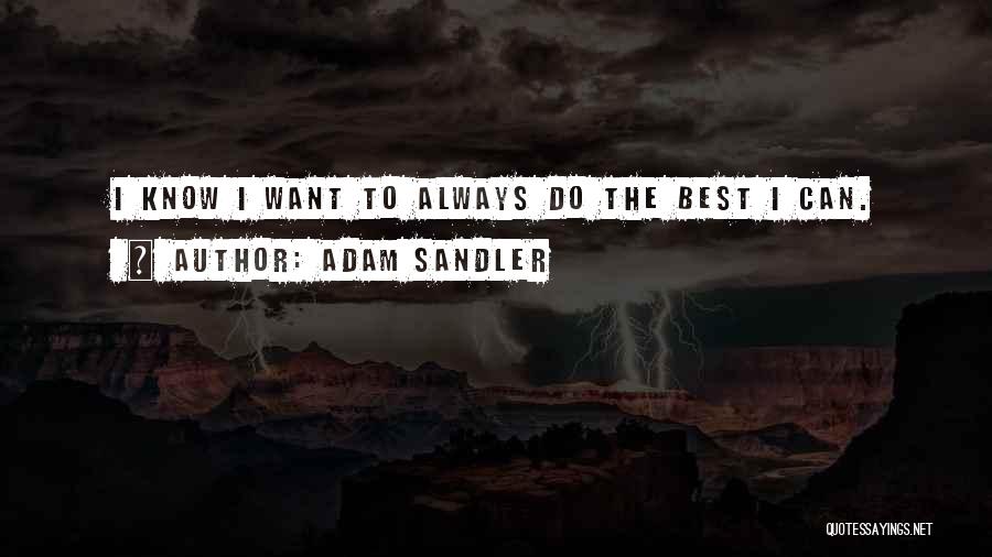 Best Adam Sandler Quotes By Adam Sandler