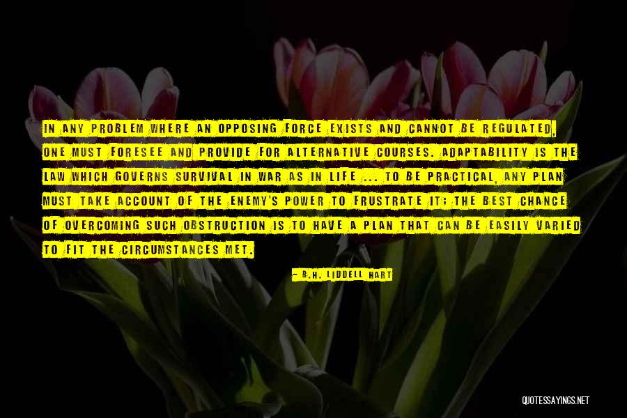 Best Adaptability Quotes By B.H. Liddell Hart Best Adaptability Quotes By B.H. Liddell Hart
