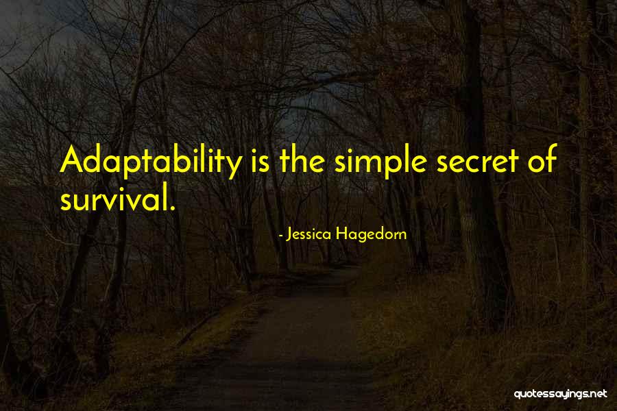 Best Adaptability Quotes By Jessica Hagedorn Best Adaptability Quotes By Jessica Hagedorn