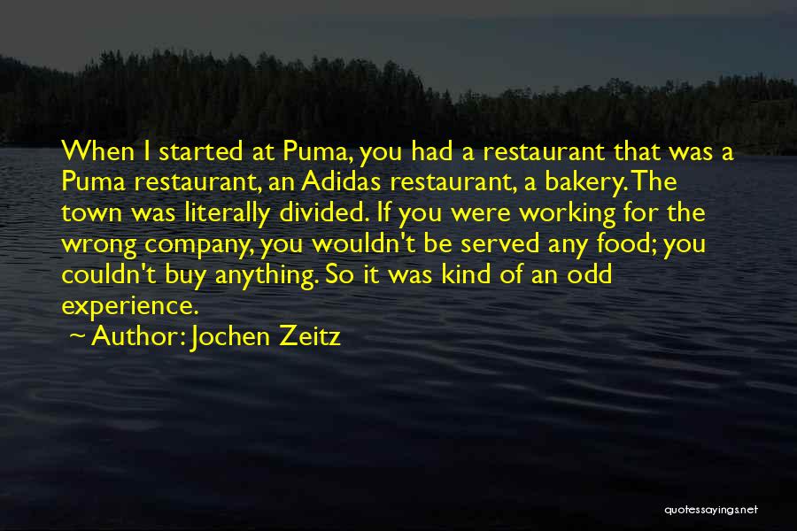 Best Adidas Quotes By Jochen Zeitz