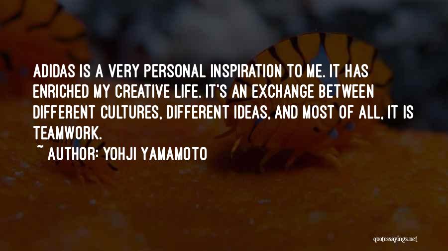 Best Adidas Quotes By Yohji Yamamoto