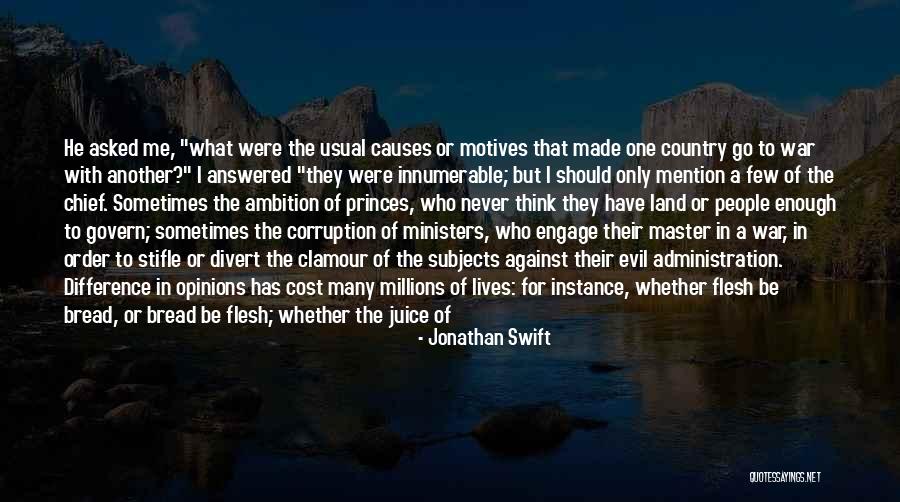 Best Administration Quotes By Jonathan Swift