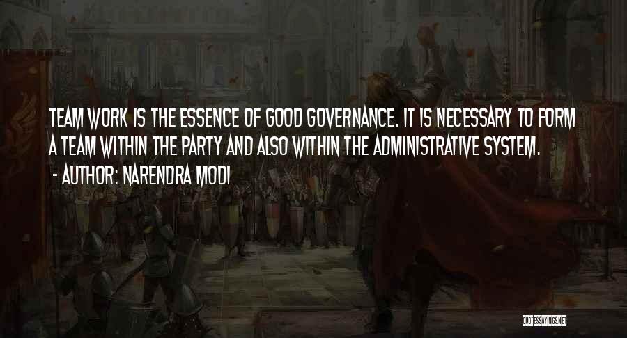 Best Administrative Quotes By Narendra Modi
