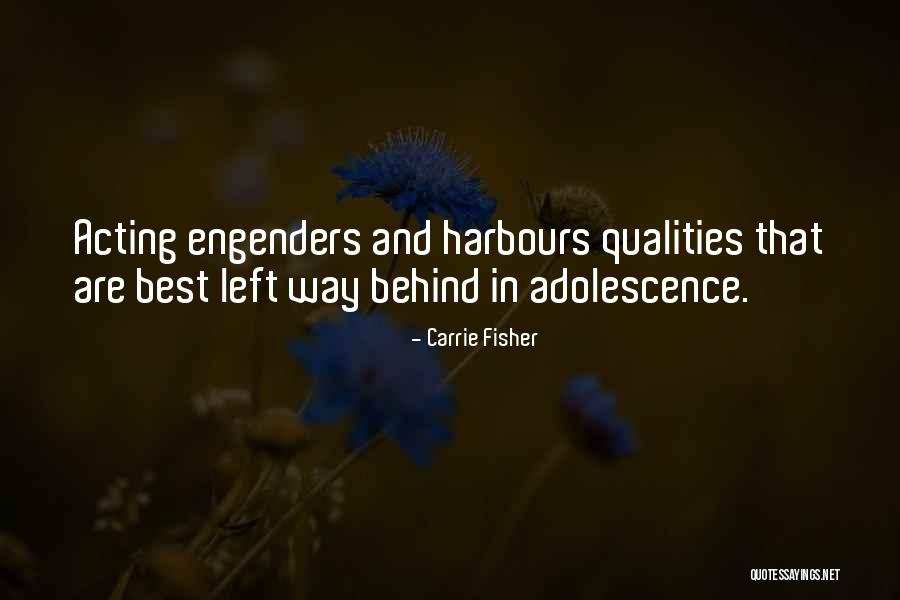 Best Adolescence Quotes By Carrie Fisher Best Adolescence Quotes By Carrie Fisher