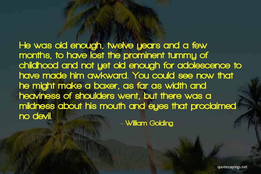 Best Adolescence Quotes By William Golding Best Adolescence Quotes By William Golding