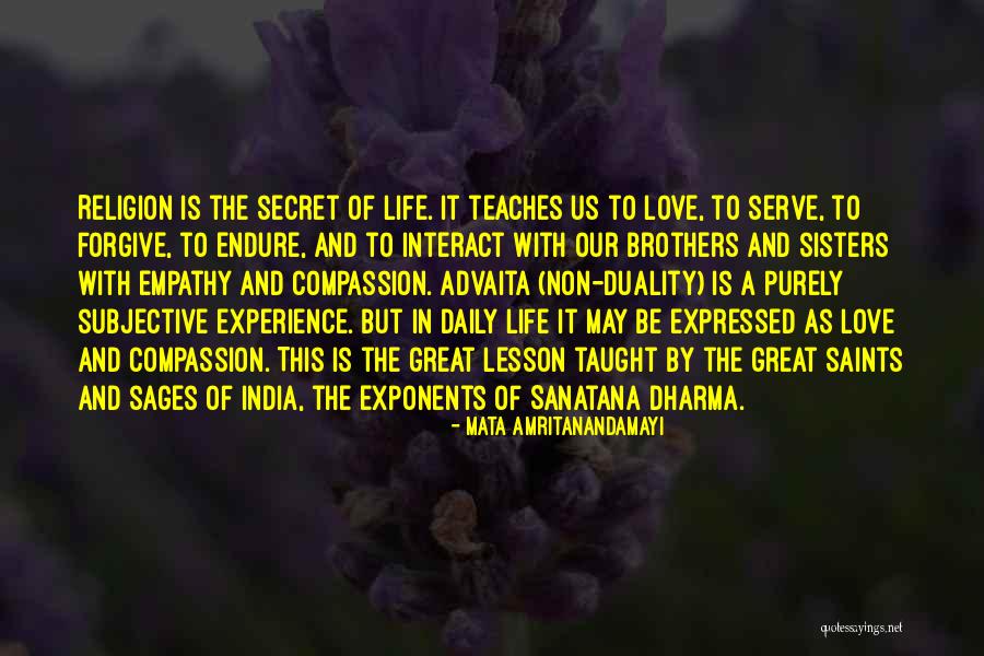 Best Advaita Quotes By Mata Amritanandamayi