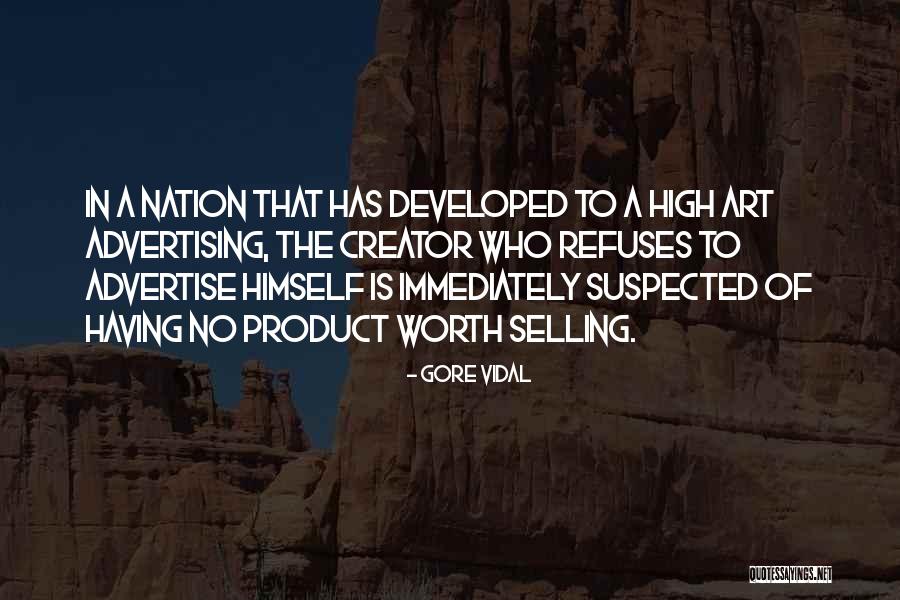 Best Advertise Quotes By Gore Vidal Best Advertise Quotes By Gore Vidal