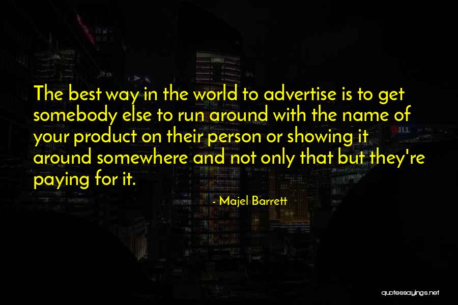 Best Advertise Quotes By Majel Barrett Best Advertise Quotes By Majel Barrett