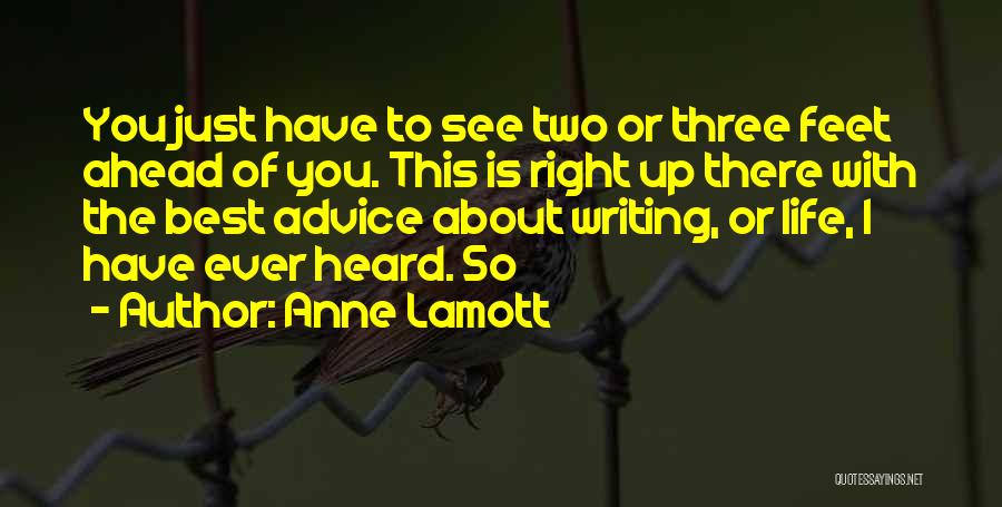 Best Advice Ever Quotes By Anne Lamott