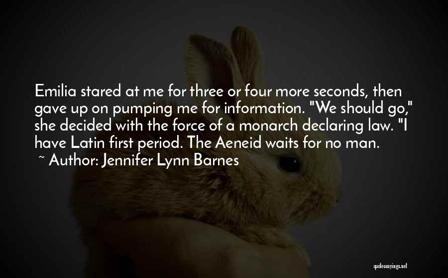 Best Aeneid Quotes By Jennifer Lynn Barnes