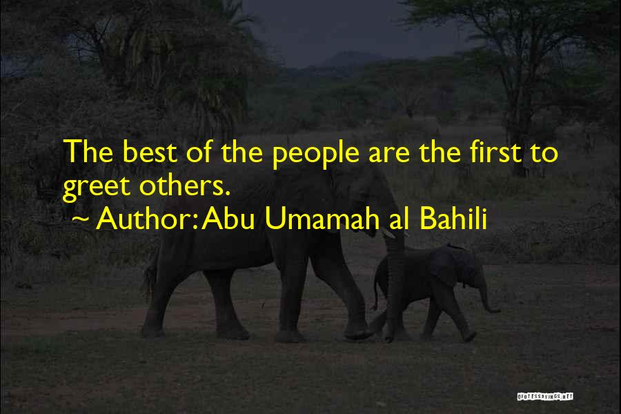 Best Al-anon Quotes By Abu Umamah Al Bahili