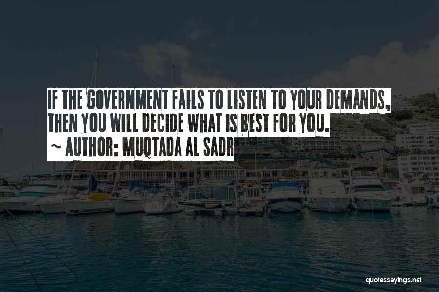 Best Al-anon Quotes By Muqtada Al Sadr