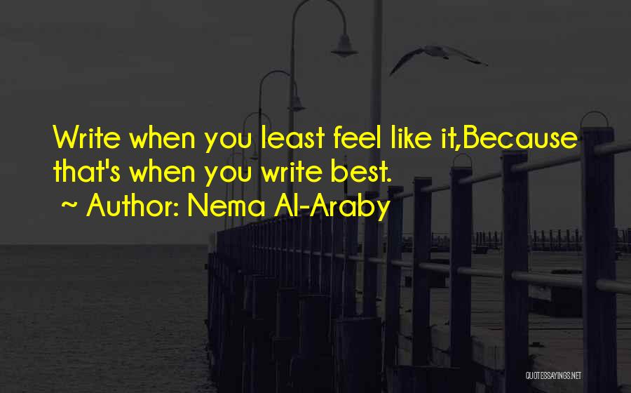 Best Al-anon Quotes By Nema Al-Araby