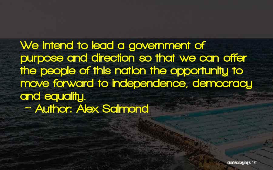 Best Alex Salmond Quotes By Alex Salmond