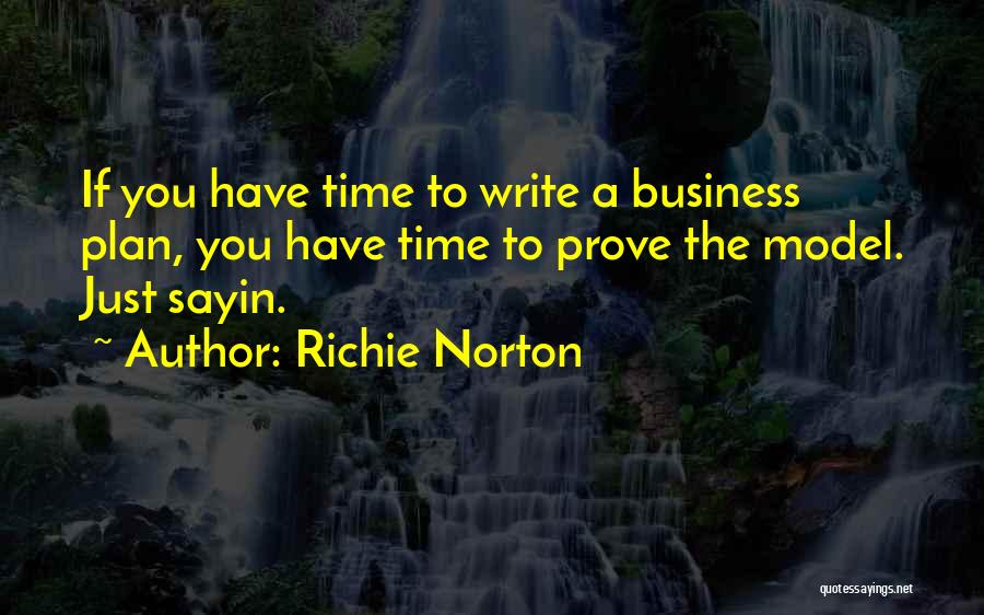 Best All Time Business Quotes By Richie Norton