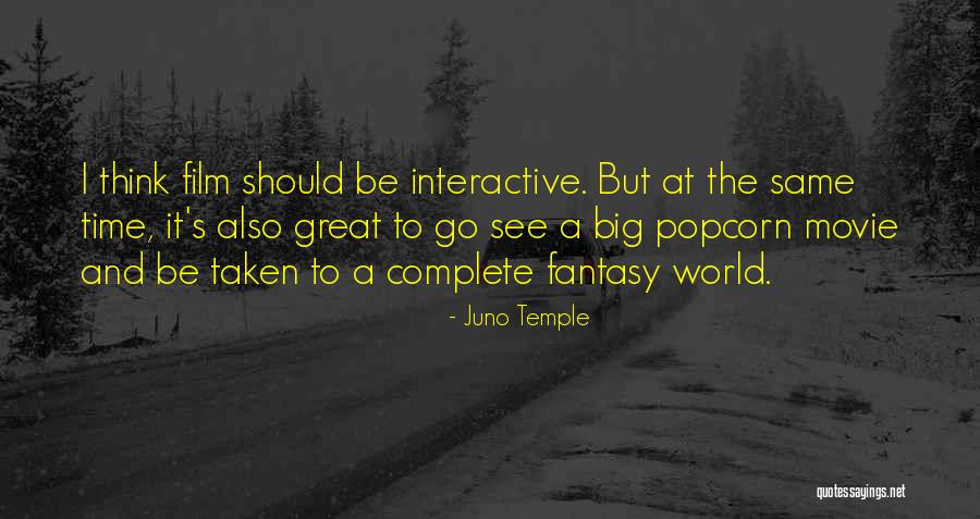 Best All Time Film Quotes By Juno Temple