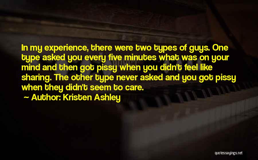 Best All Types Of Quotes By Kristen Ashley