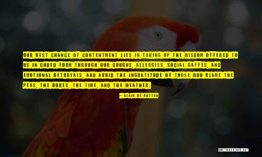 Best Allergies Quotes By Alain De Botton Best Allergies Quotes By Alain De Botton