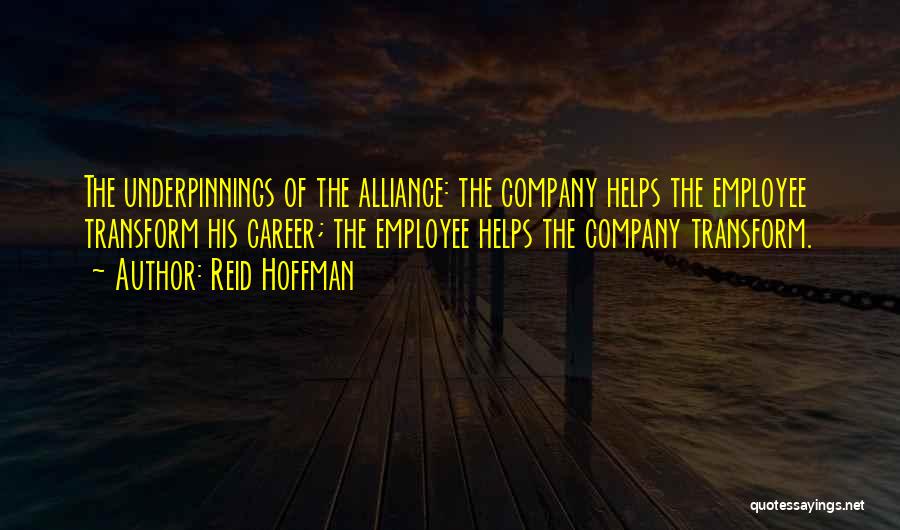 Best Alliances Quotes By Reid Hoffman