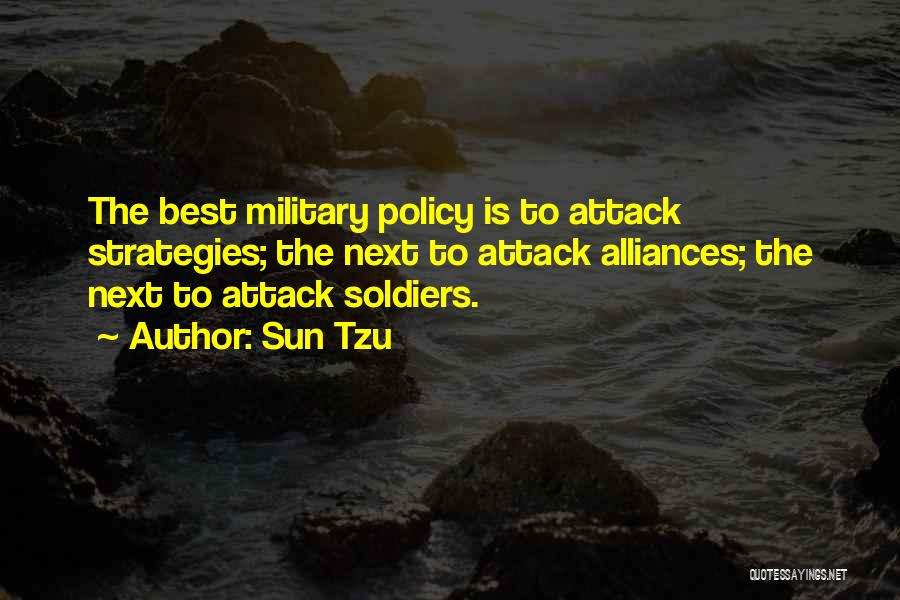Best Alliances Quotes By Sun Tzu