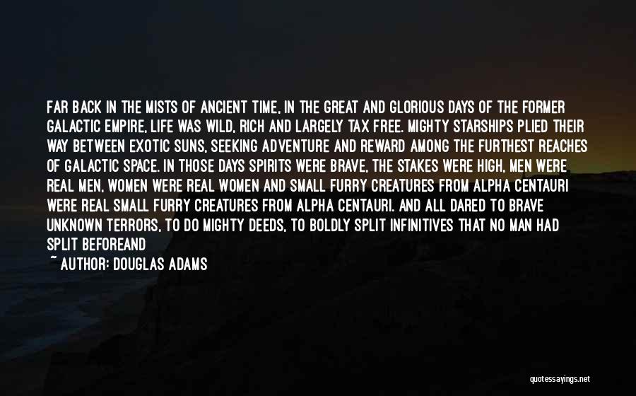 Best Alpha Centauri Quotes By Douglas Adams