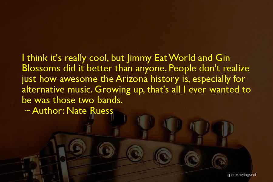 Best Alternative Music Quotes By Nate Ruess