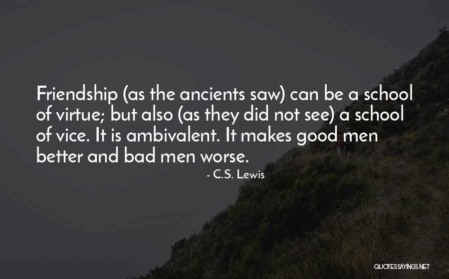 Best Ambivalent Quotes By C.S. Lewis