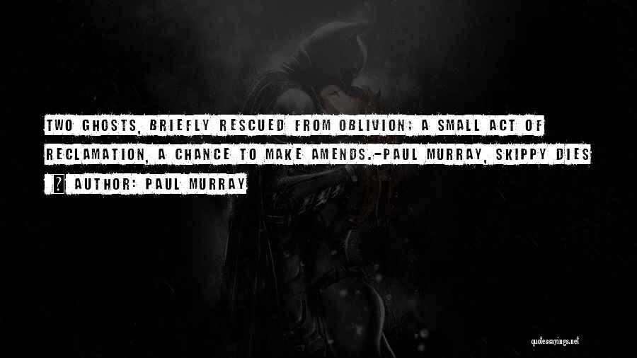 Best Amends Quotes By Paul Murray