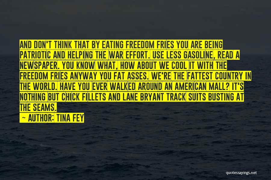 Best American Patriotic Quotes By Tina Fey