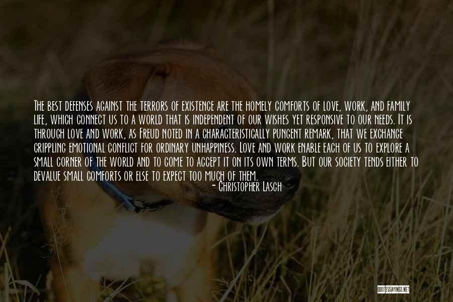 Best And Emotional Quotes By Christopher Lasch