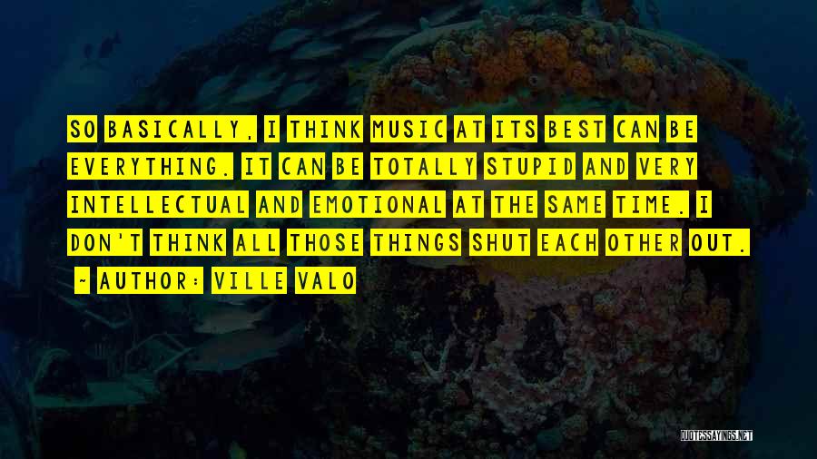 Best And Emotional Quotes By Ville Valo