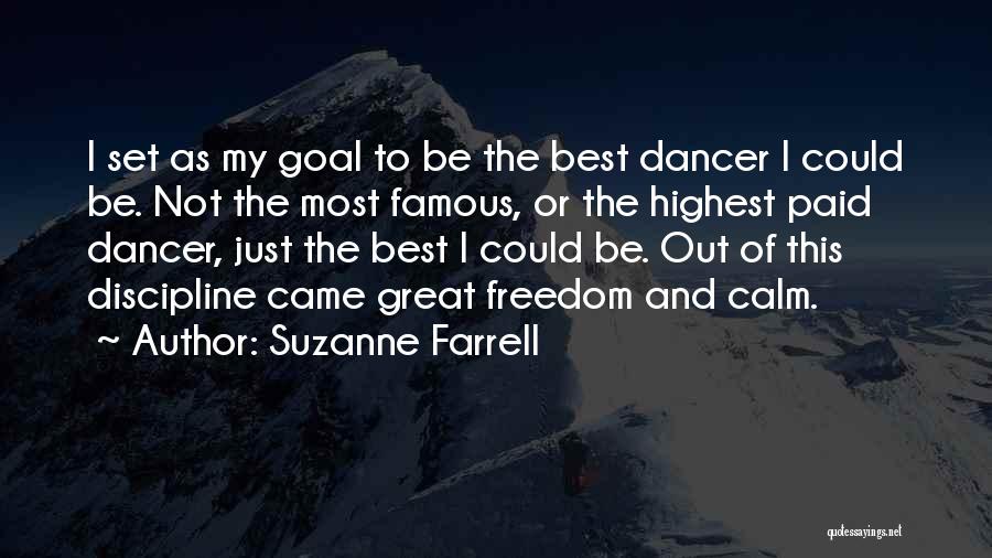Best And Famous Quotes By Suzanne Farrell