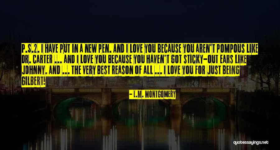 Best And New Love Quotes By L.M. Montgomery Best And New Love Quotes By L.M. Montgomery